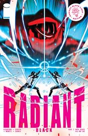 Cover image for RADIANT BLACK #24 CVR D BLACKLIGHT ED