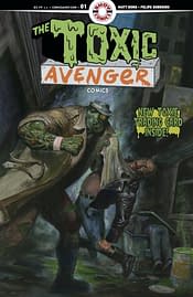 Cover image for TOXIC AVENGER COMICS #2 CVR D HARPER BAGGED W TC CARD (MR)