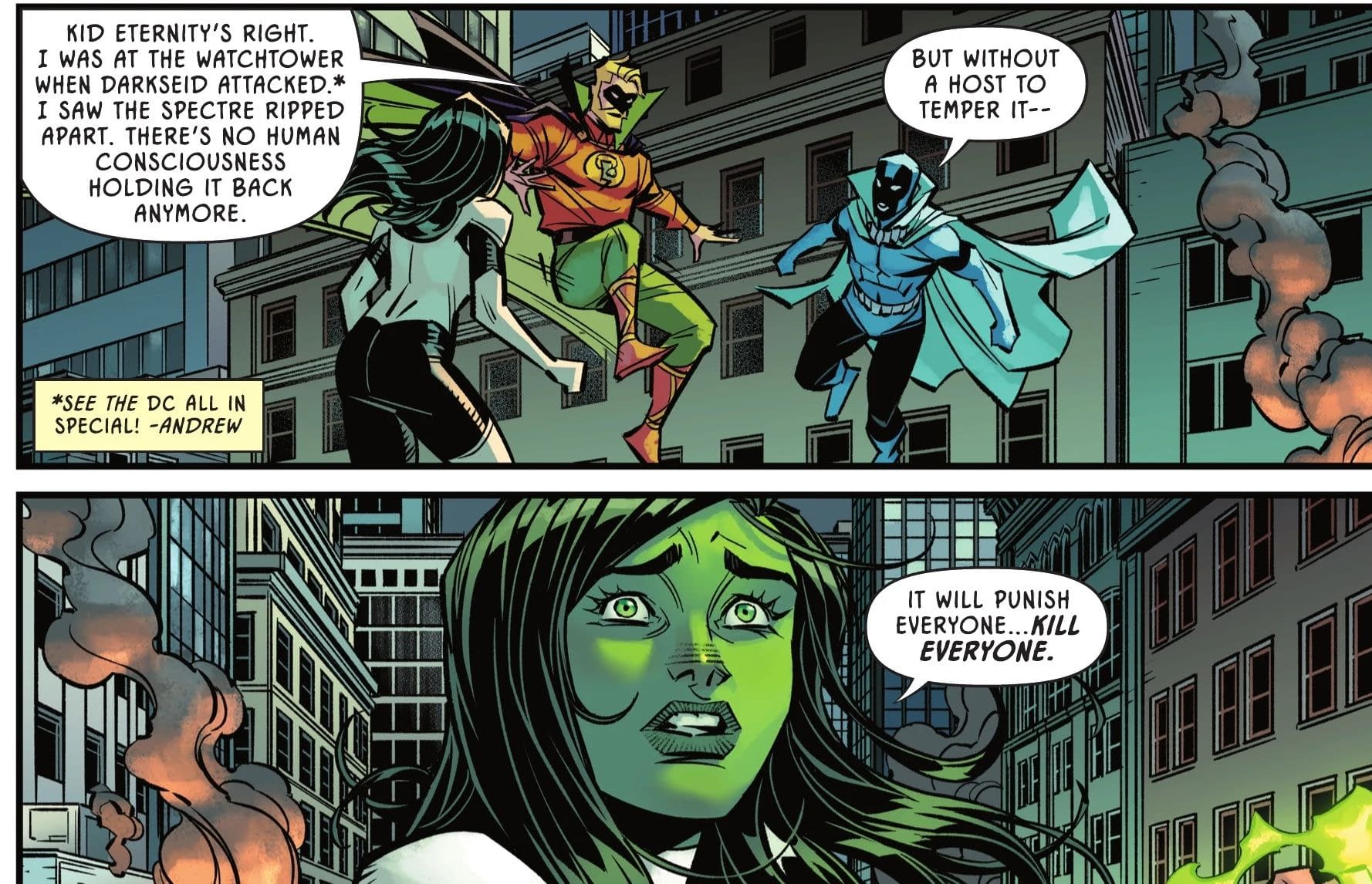 JSA Goes Back To DC All-In Special & The Absolute Universe (Spoilers)