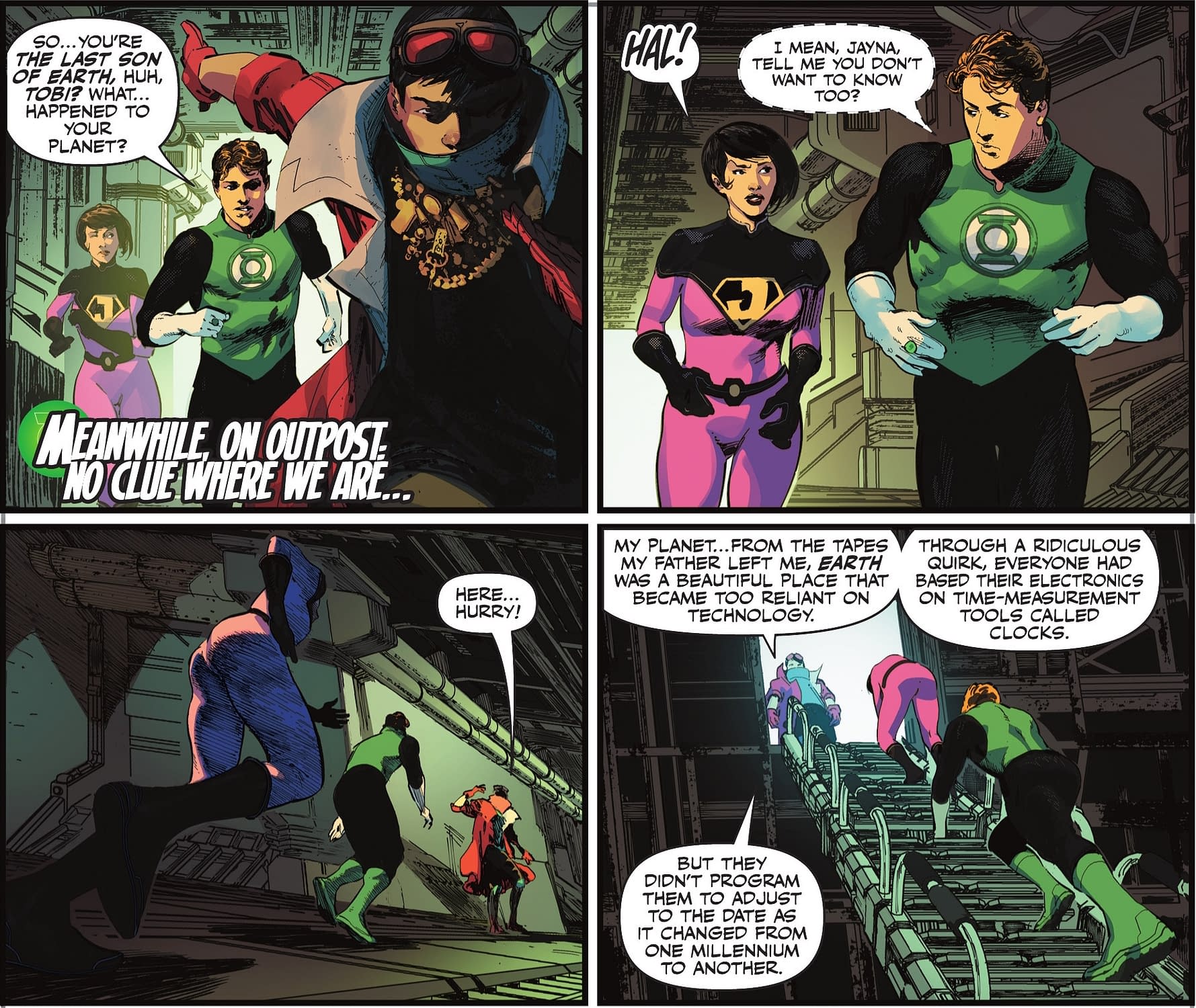 Green Lantern #35 by Jeremy Adams and Montos