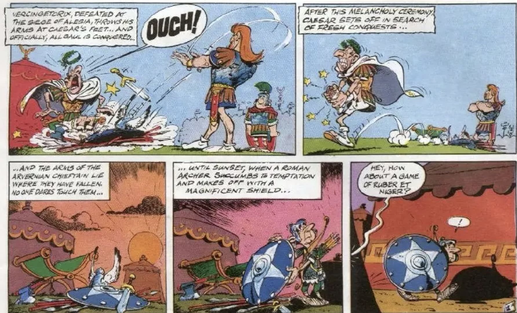 Today's Fantastic Four Does Asterix The Gaul (Spoilers)