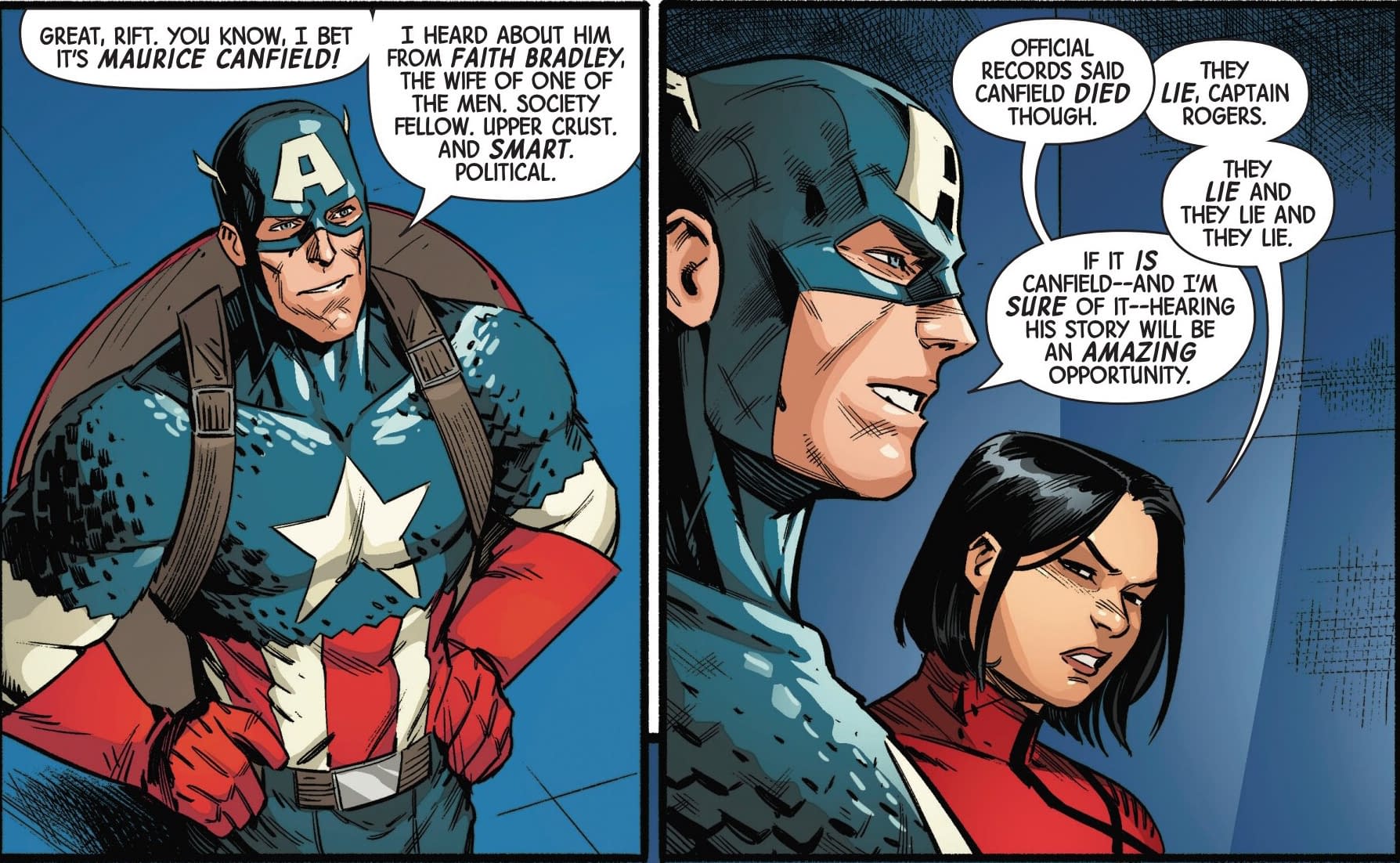 Captain America And X-Men