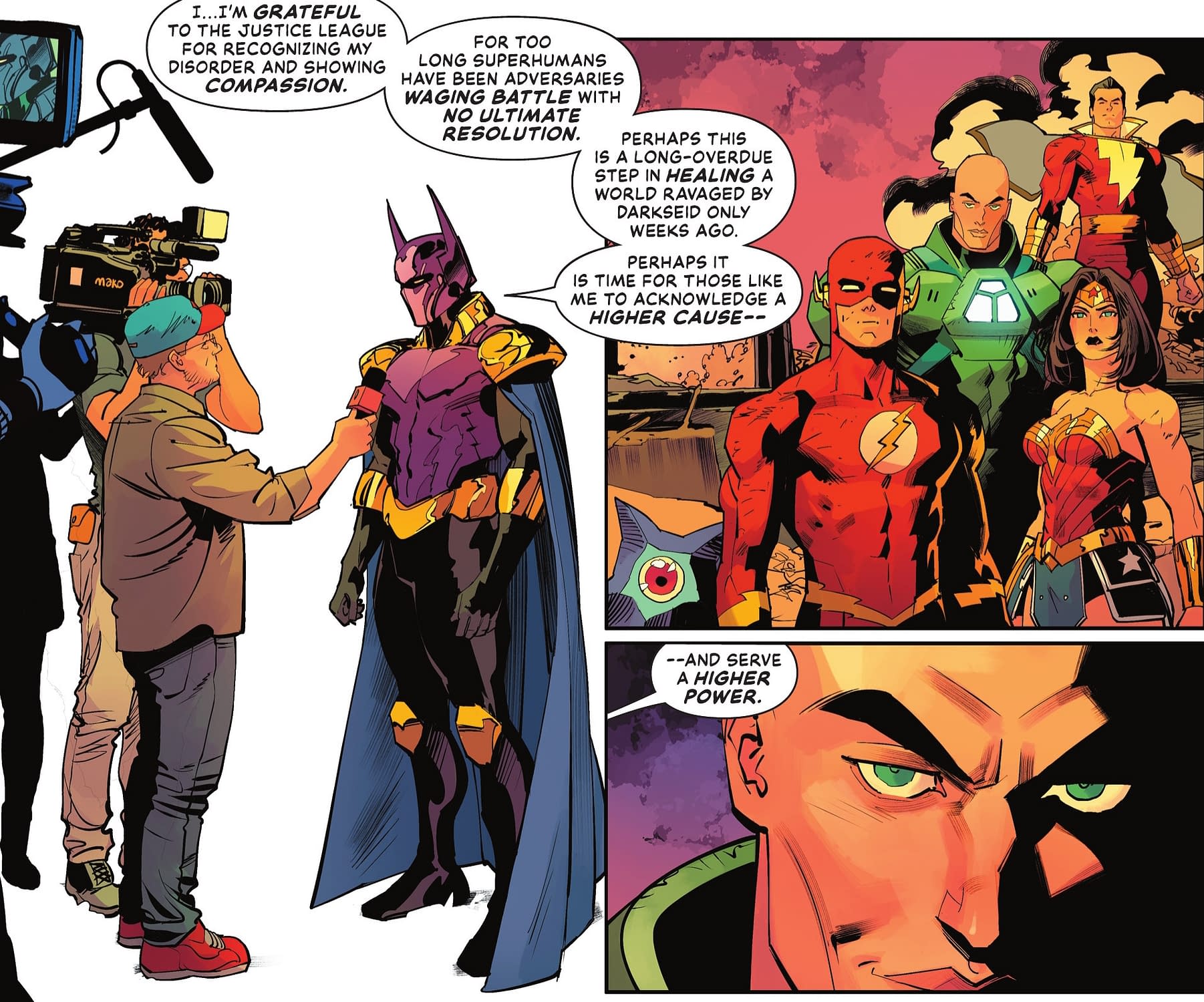 Justice League Unlimited #19 by Mark Waid, Dan Mora