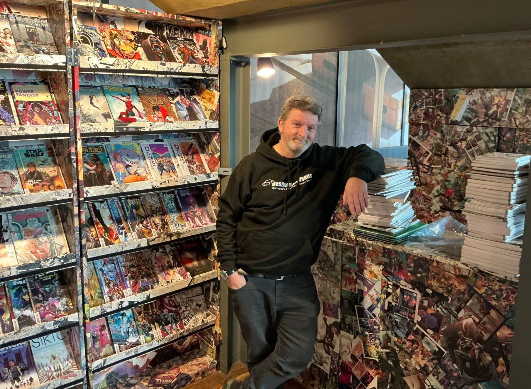 Avery Hill At The Mercer Gallery At Harrogate For Thought Bubble