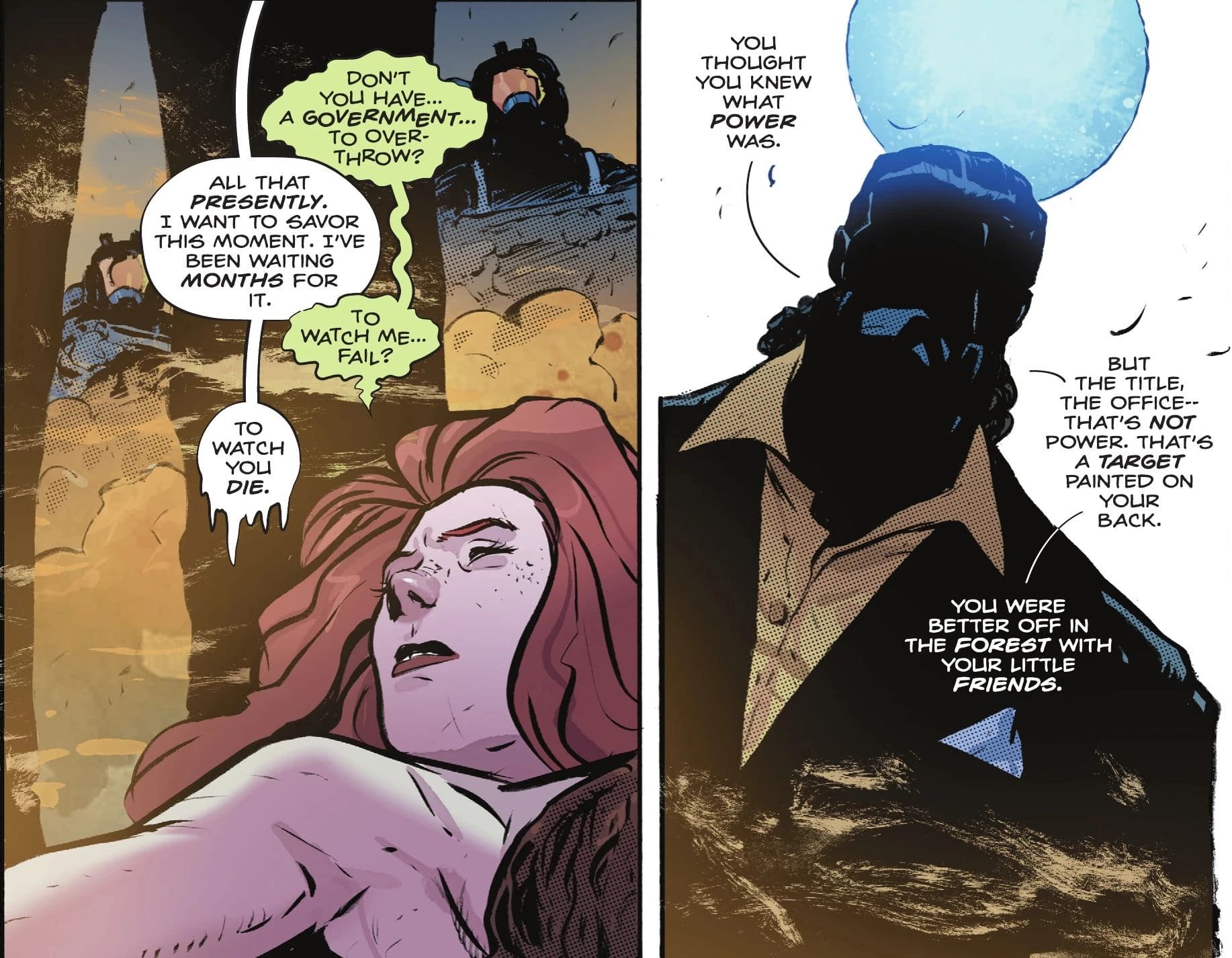 Bad Seeds: Vandal Savage, Croc, Poison Ivy & Harley Quinn (Spoilers)