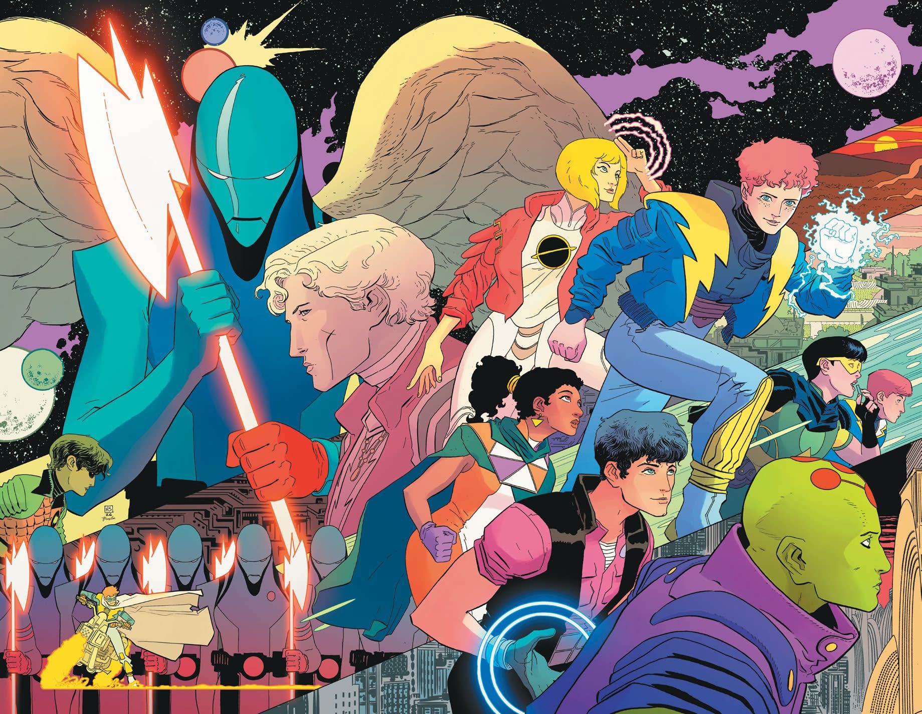 Inside Joshua Williamson & Hayden Sherman's Legion Of Super-Heroes