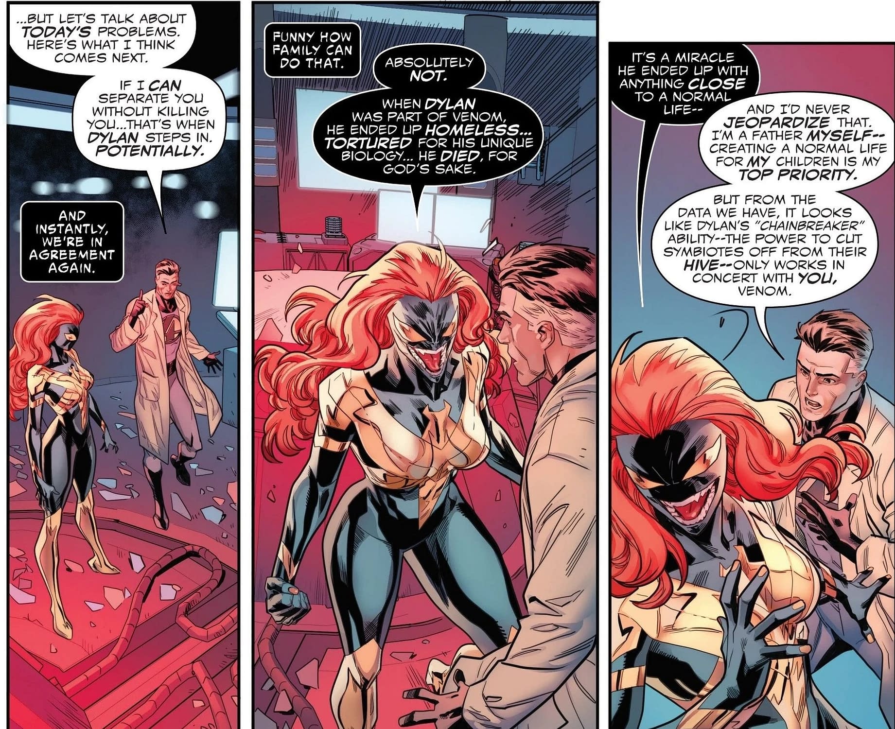 Peter, Parker, Mary Jane And Venom, The Odd Throuple (Spoilers)
