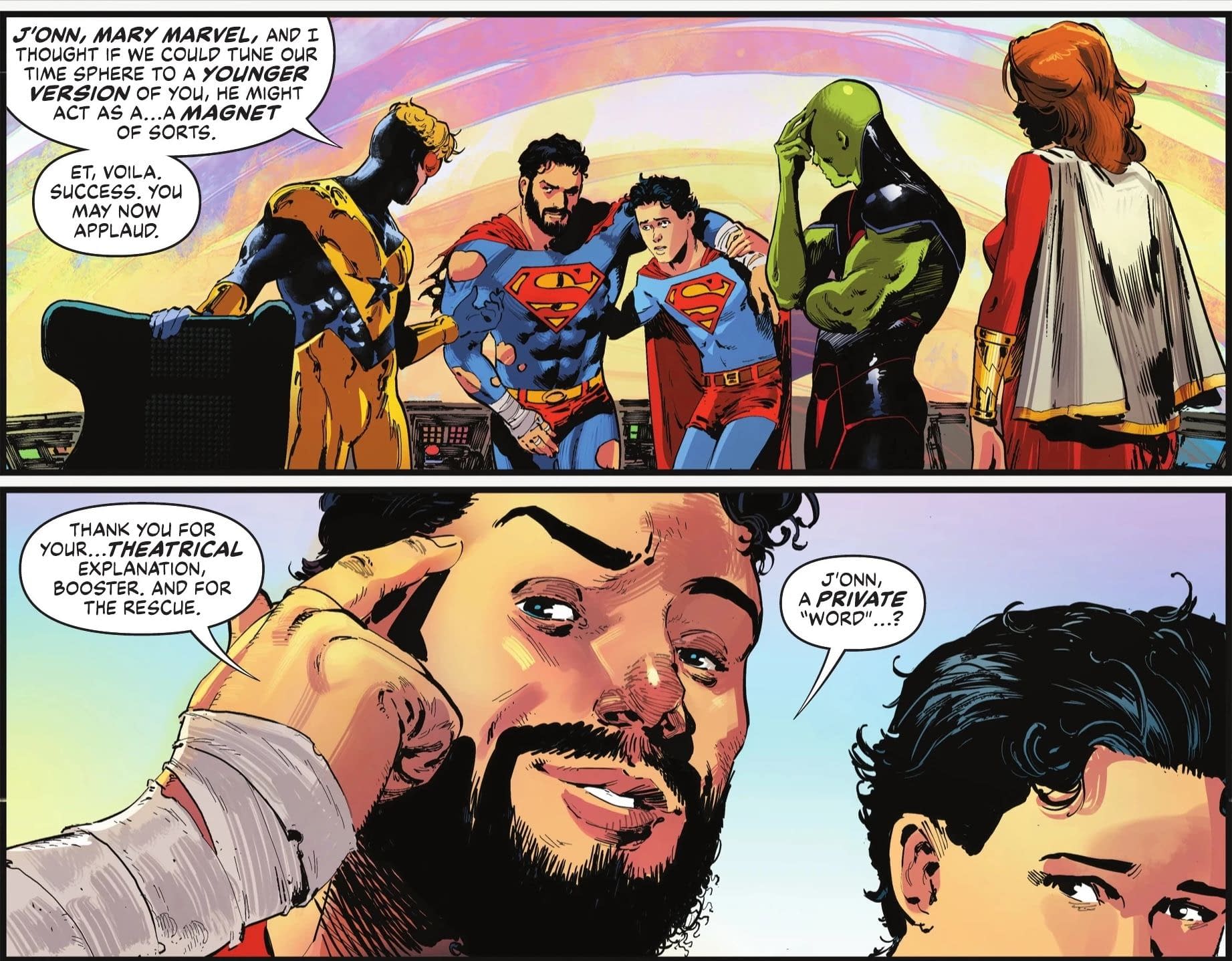 Superman And The Legion, Past, Present And Future (Spoilers)