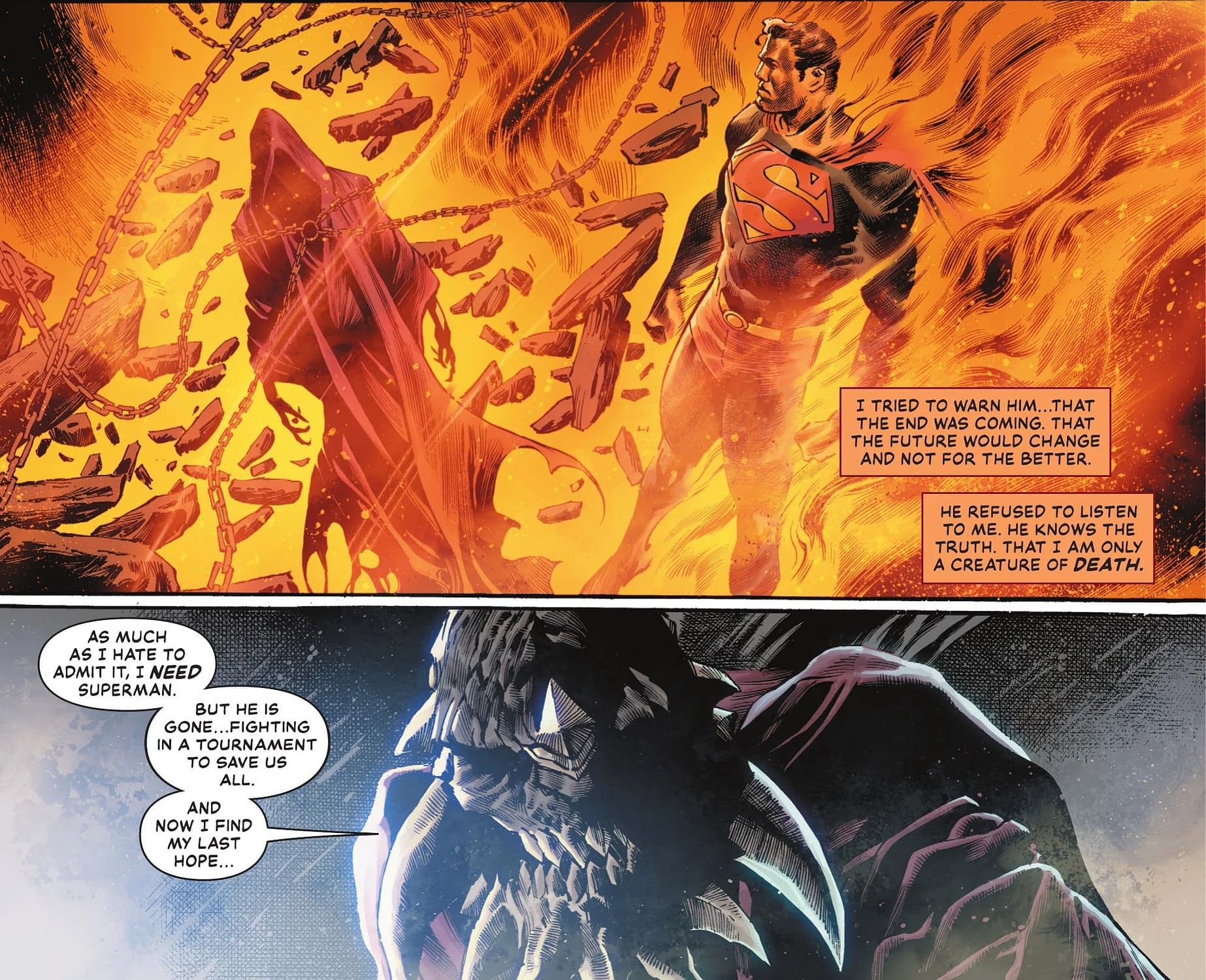 Superman And The Legion, Past, Present And Future (Spoilers)