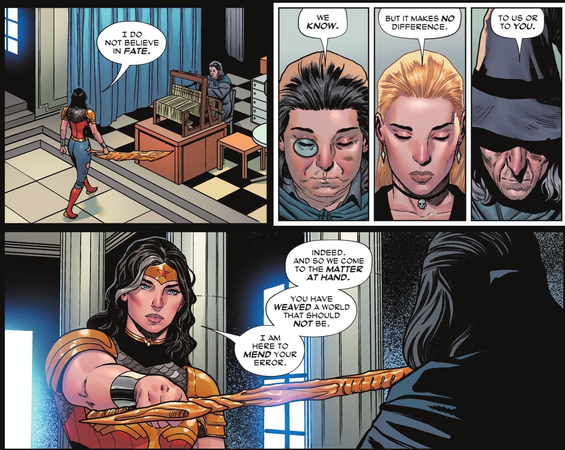Wonder Woman #33 by Tom King, Daniel Sampere