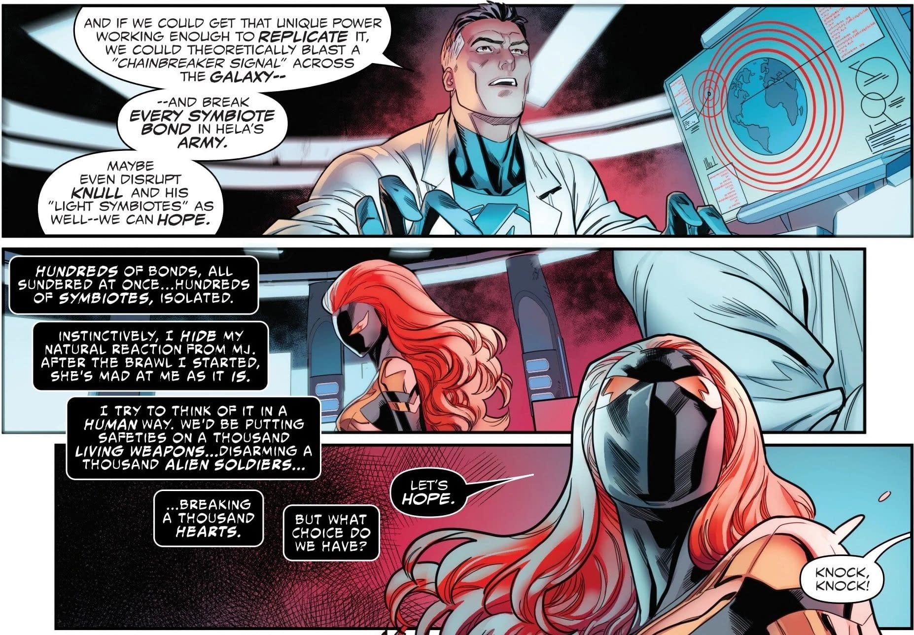 Peter, Parker, Mary Jane And Venom, The Odd Throuple (Spoilers)