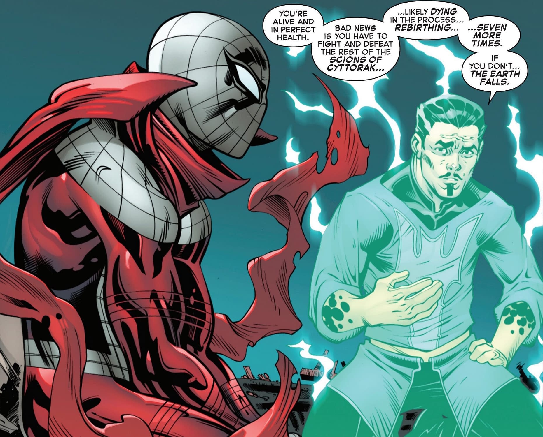 Peter Parker's 2024 "Bill And Ted Manouevre " In Amazing Spider-Man #28