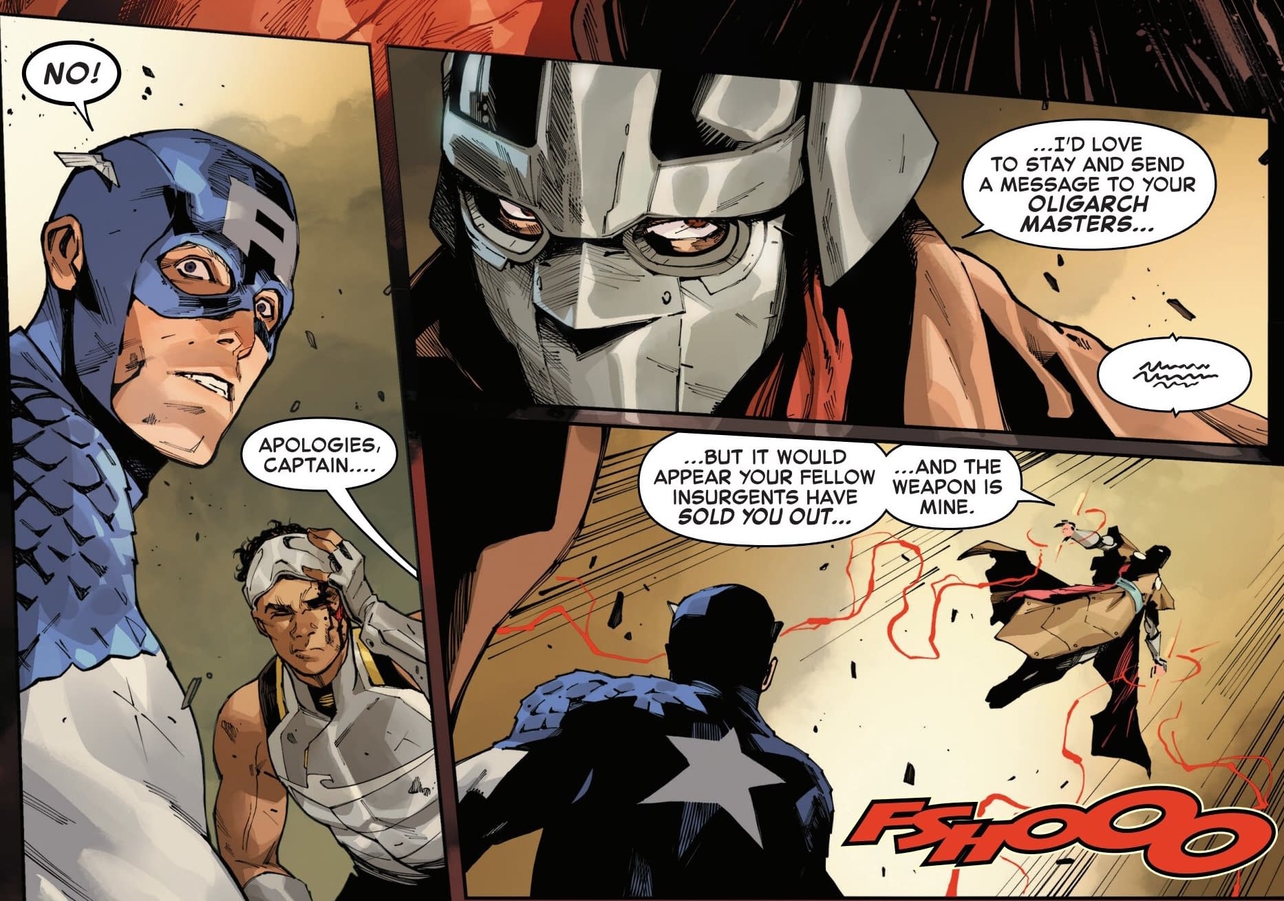 "You Wouldn't Like America When It's Angry" - Armageddon Spoilers