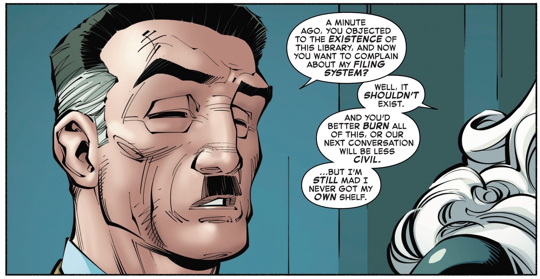 J Jonah Jameson Doing His Own Research In Black Cat #10 (Spoilers)
