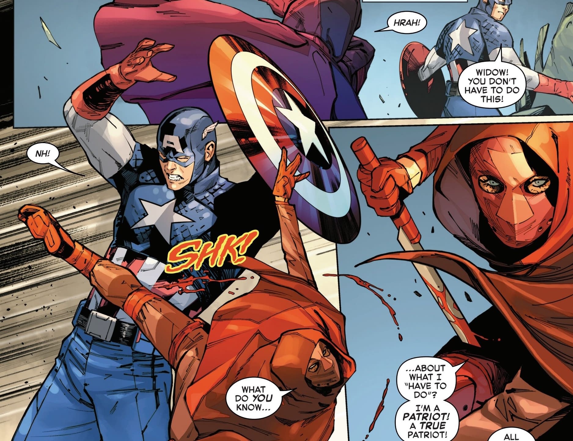 "You Wouldn't Like America When It's Angry" - Armageddon Spoilers