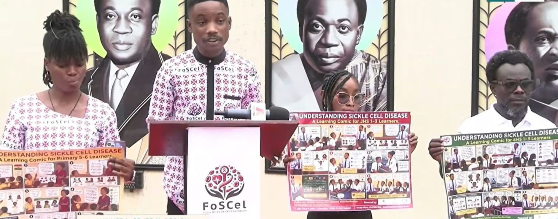 Sickle Cell Educational Comics In Ghana