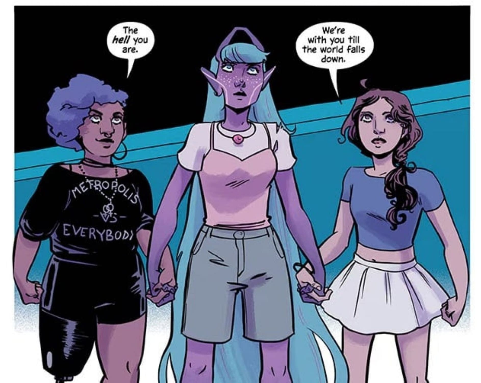 Galaxy, The First Marvel Or DC Trans Superhero With Her Own Series
