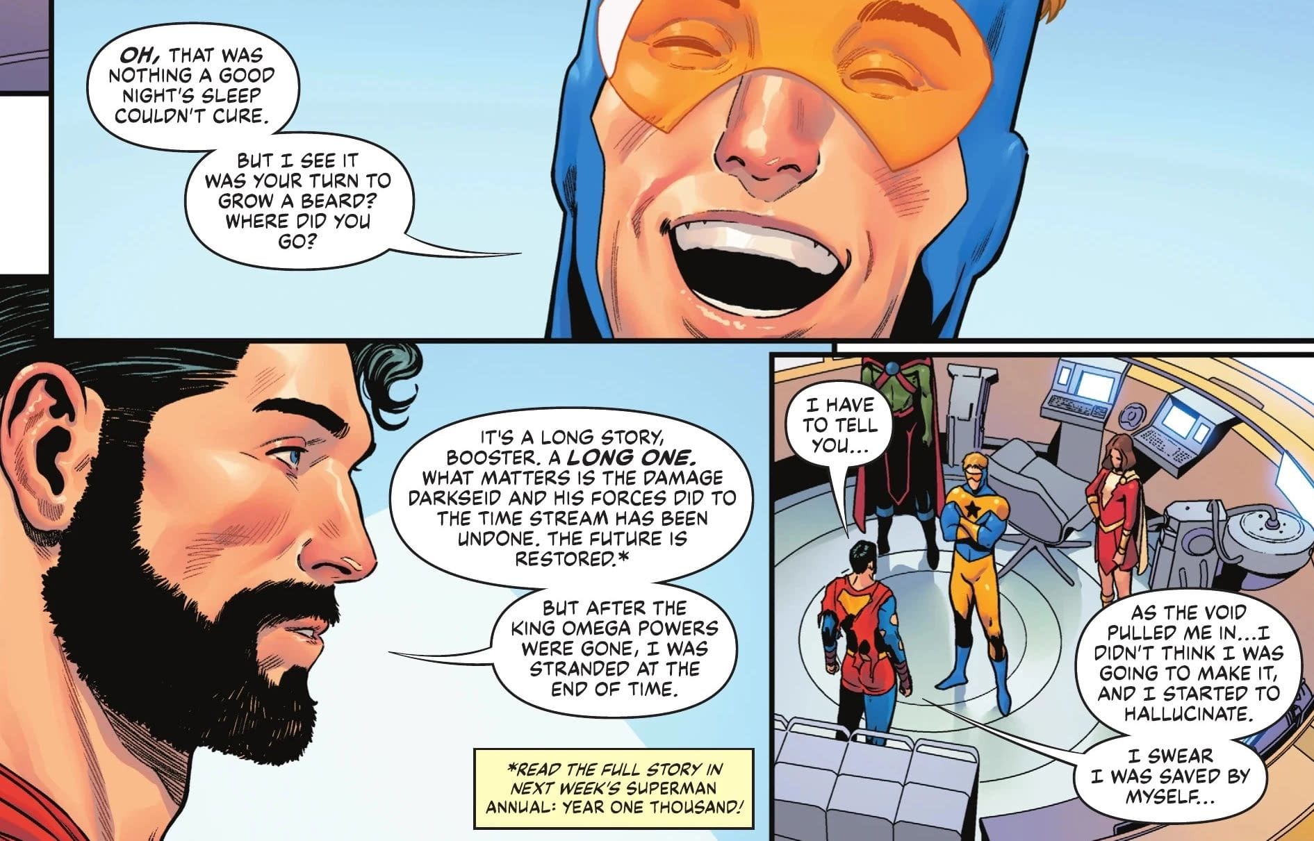 DC Spoils Next Week's Superman Annual In Today's Action Comics #1100