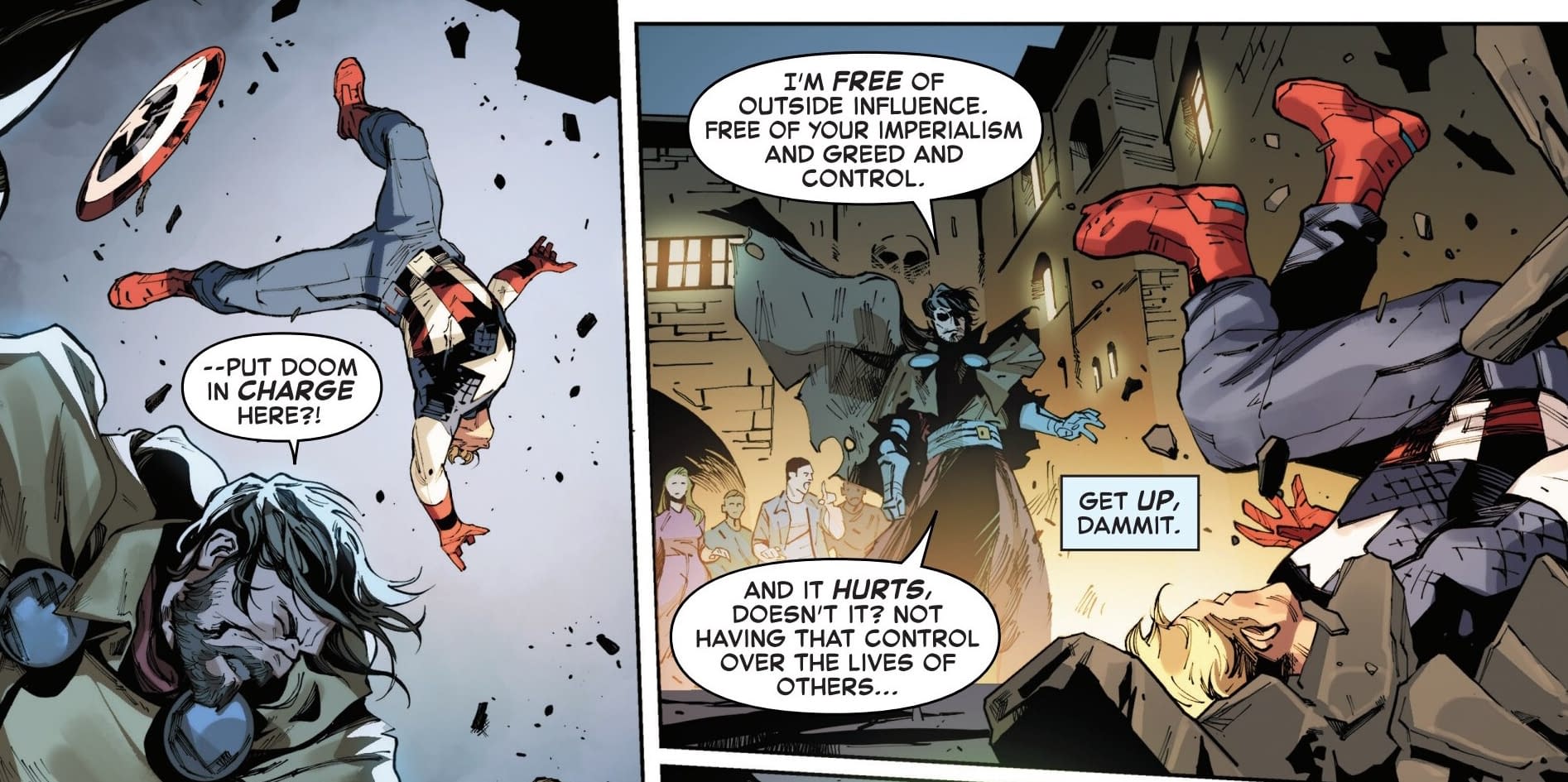 "You Wouldn't Like America When It's Angry" - Armageddon Spoilers