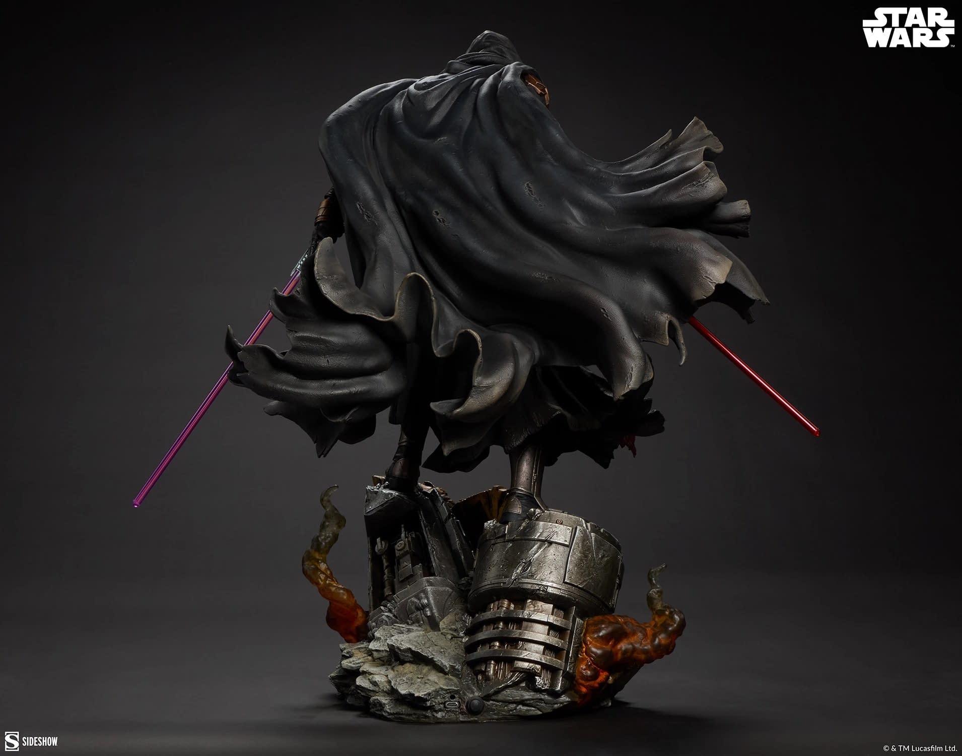 Darth Revan Takes Off His Helmet with New Star Wars Sideshow Statue