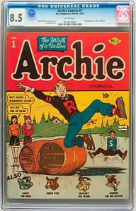 Archie #1 Skates To Record $167,300, Miller, Byrne, Kirby Art Goes For Five Figures