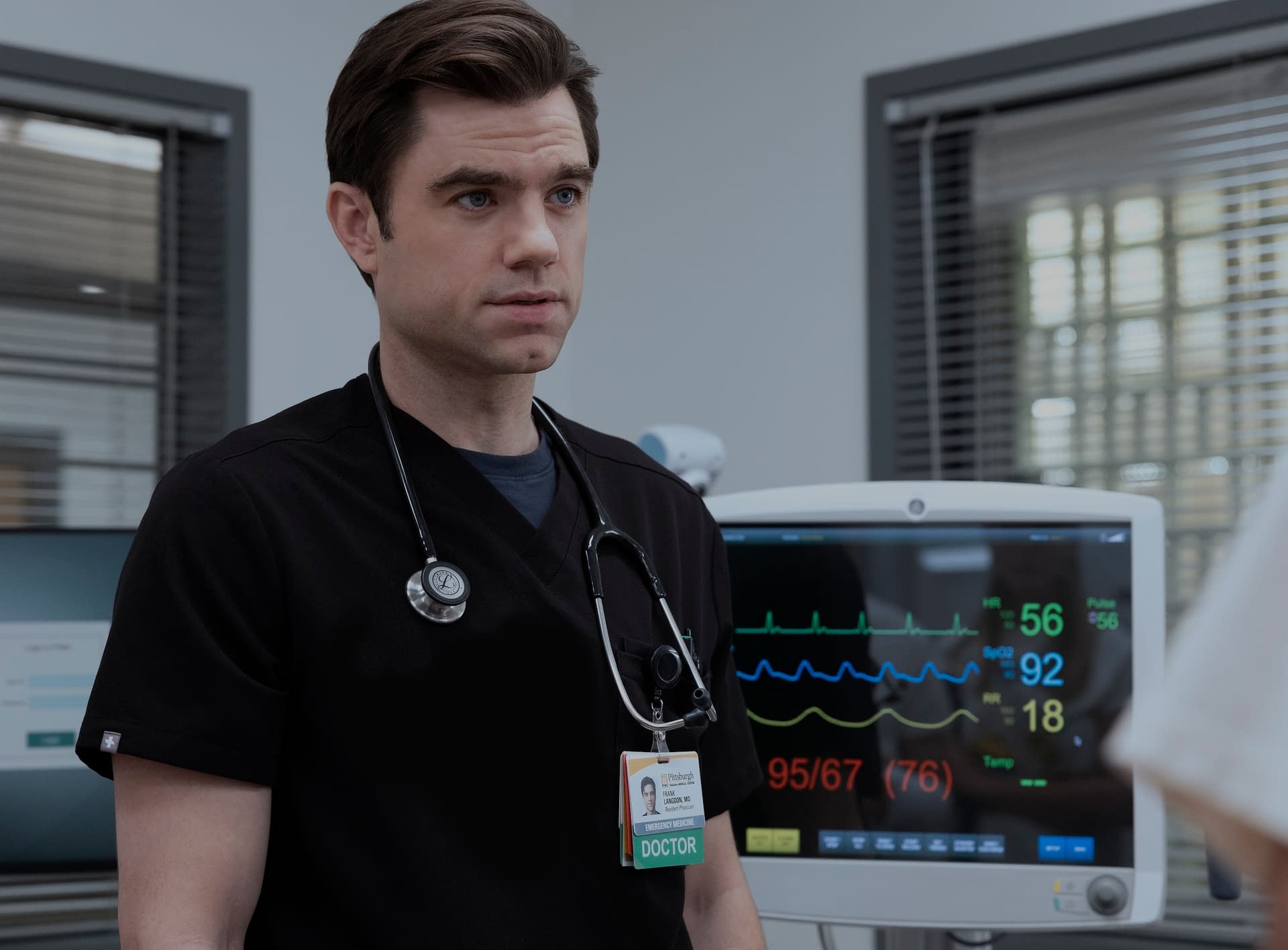 The Pitt: Pittsburgh Penguins Reacts to Fan Freeze Branding Logo Scene