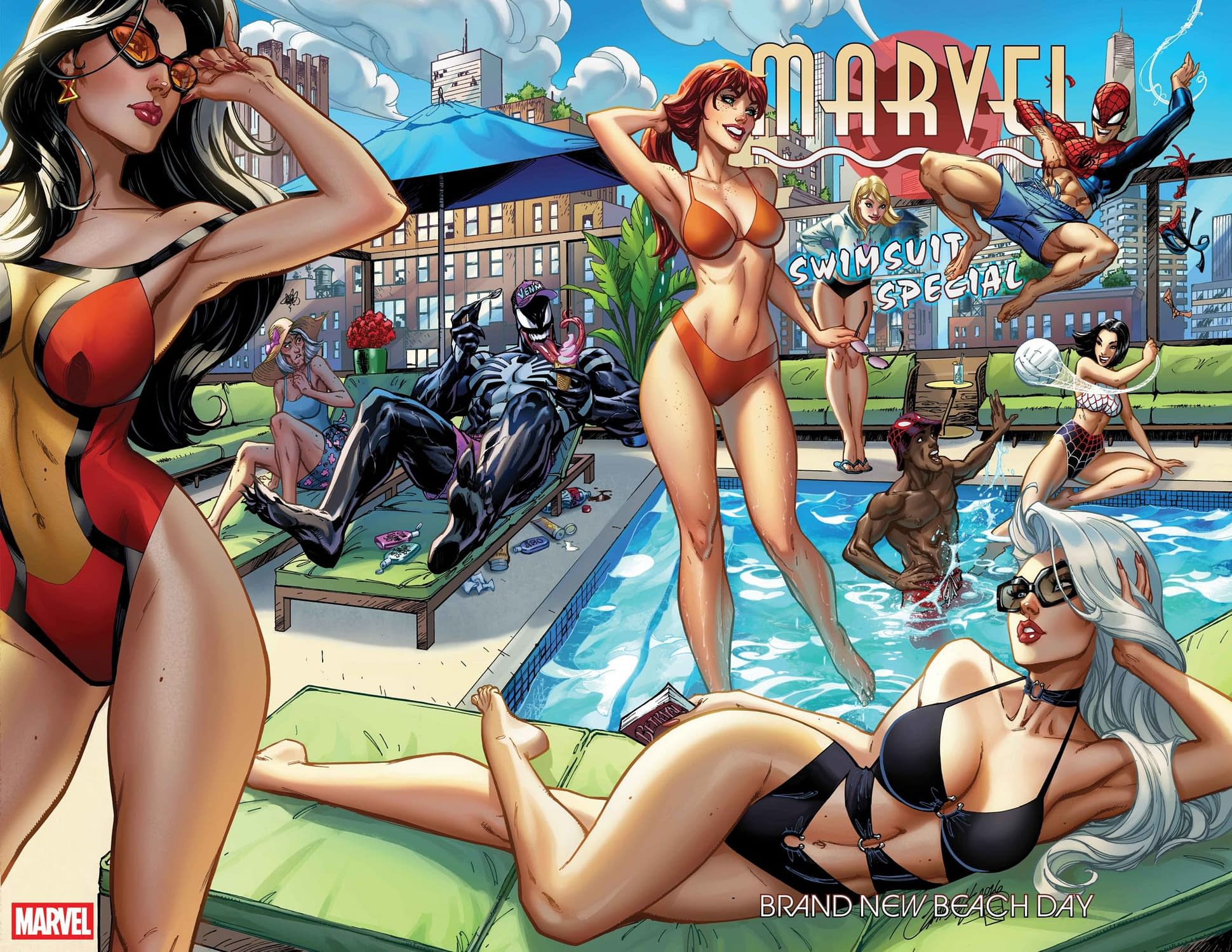 Marvel Comics Swimsuit Special Hits The Beach For July 2026