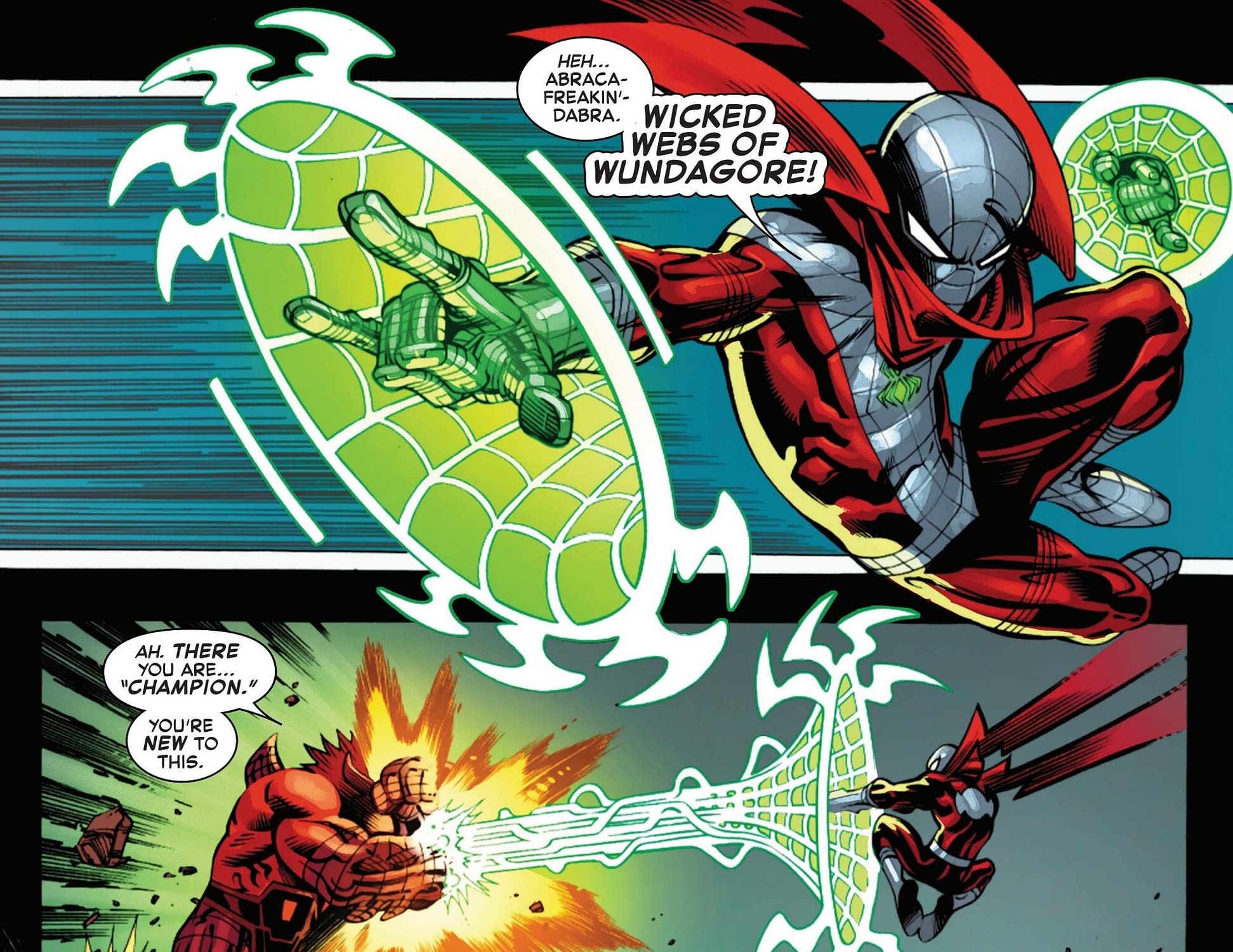 Peter Parker's 2024 "Bill And Ted Manouevre " In Amazing Spider-Man #28