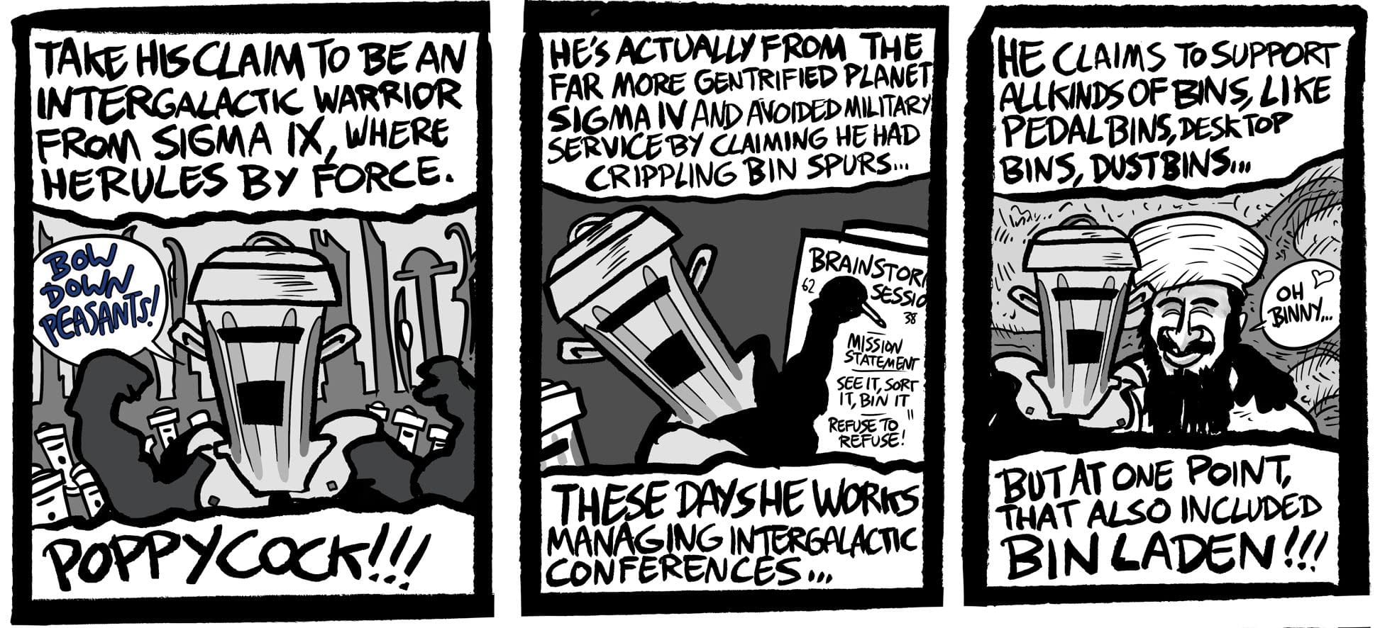 The Count Binface Comic Is Out And Here's The Proof