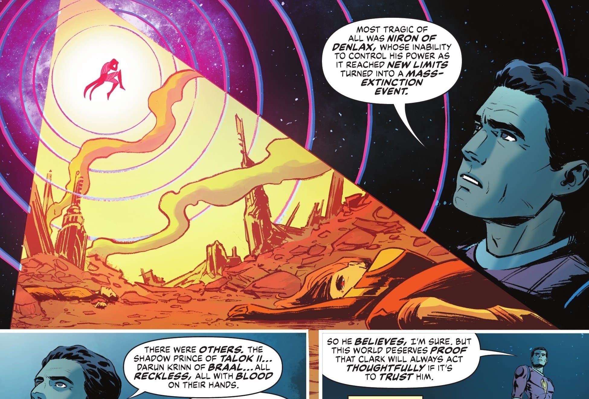Captain Comet Action Comics Superboy