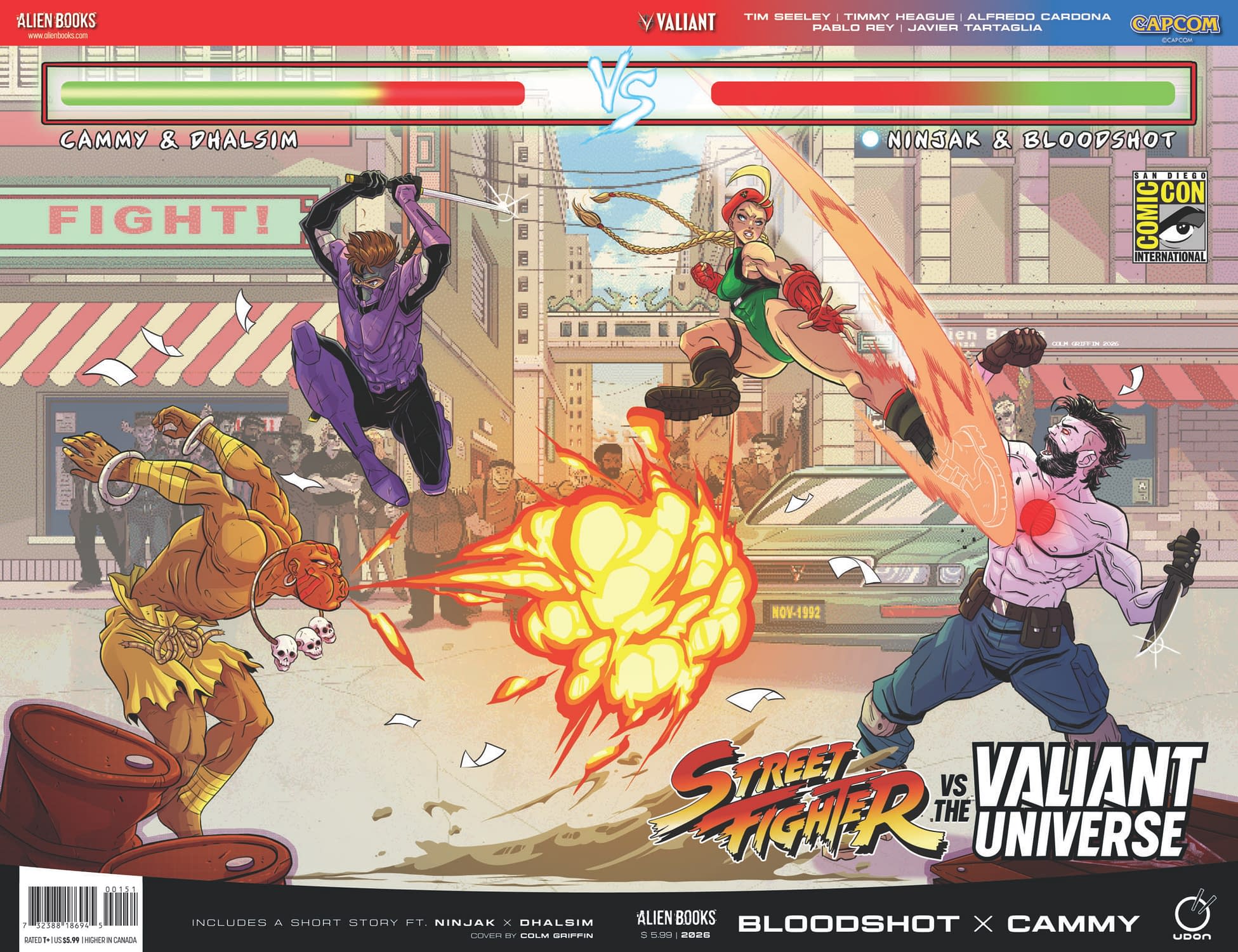 STREET FIGHTER VS. THE VALIANT UNIVERSE