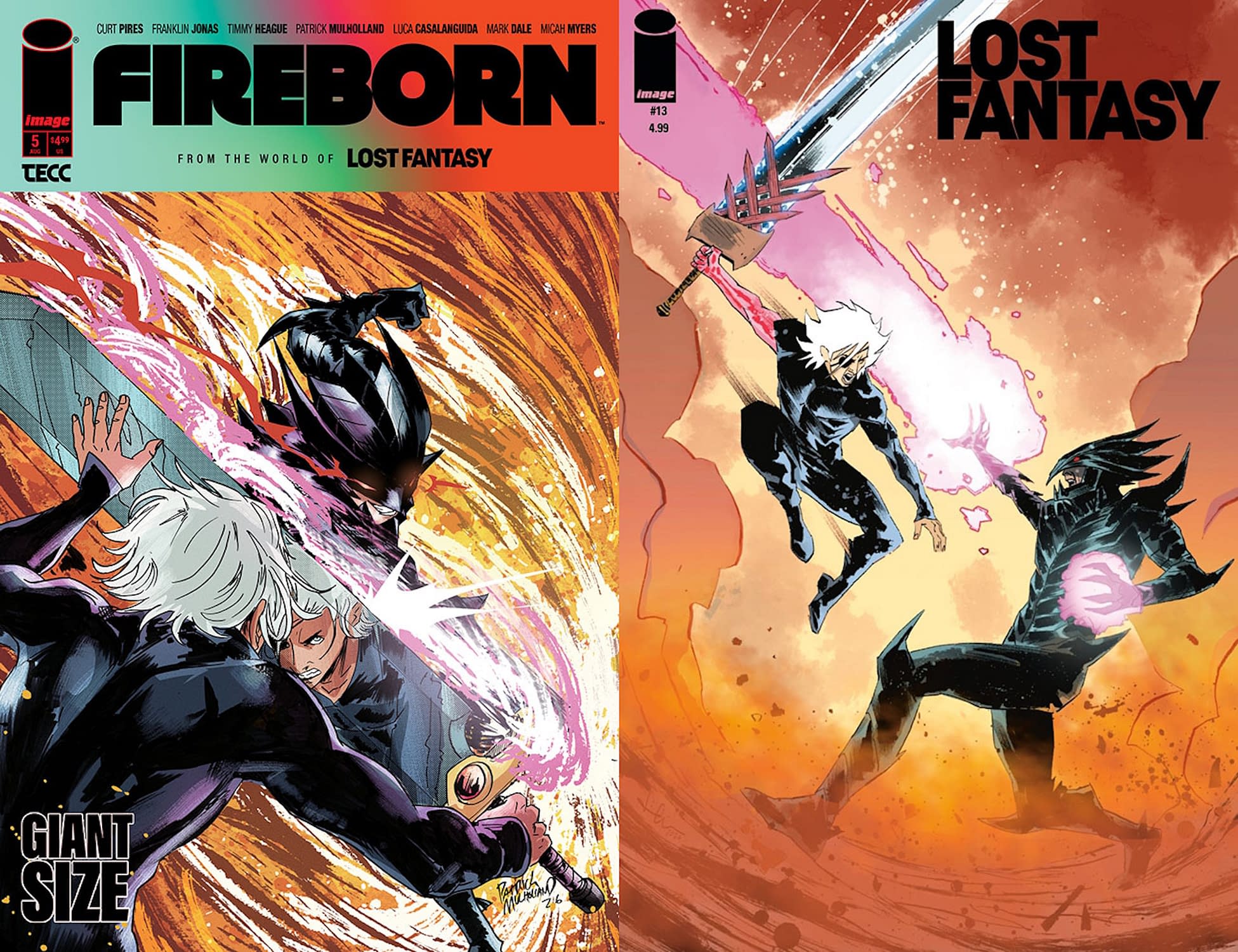 Fireborn Vs Lost Fantasy Crossover & Return Of Bombshell, Announced
