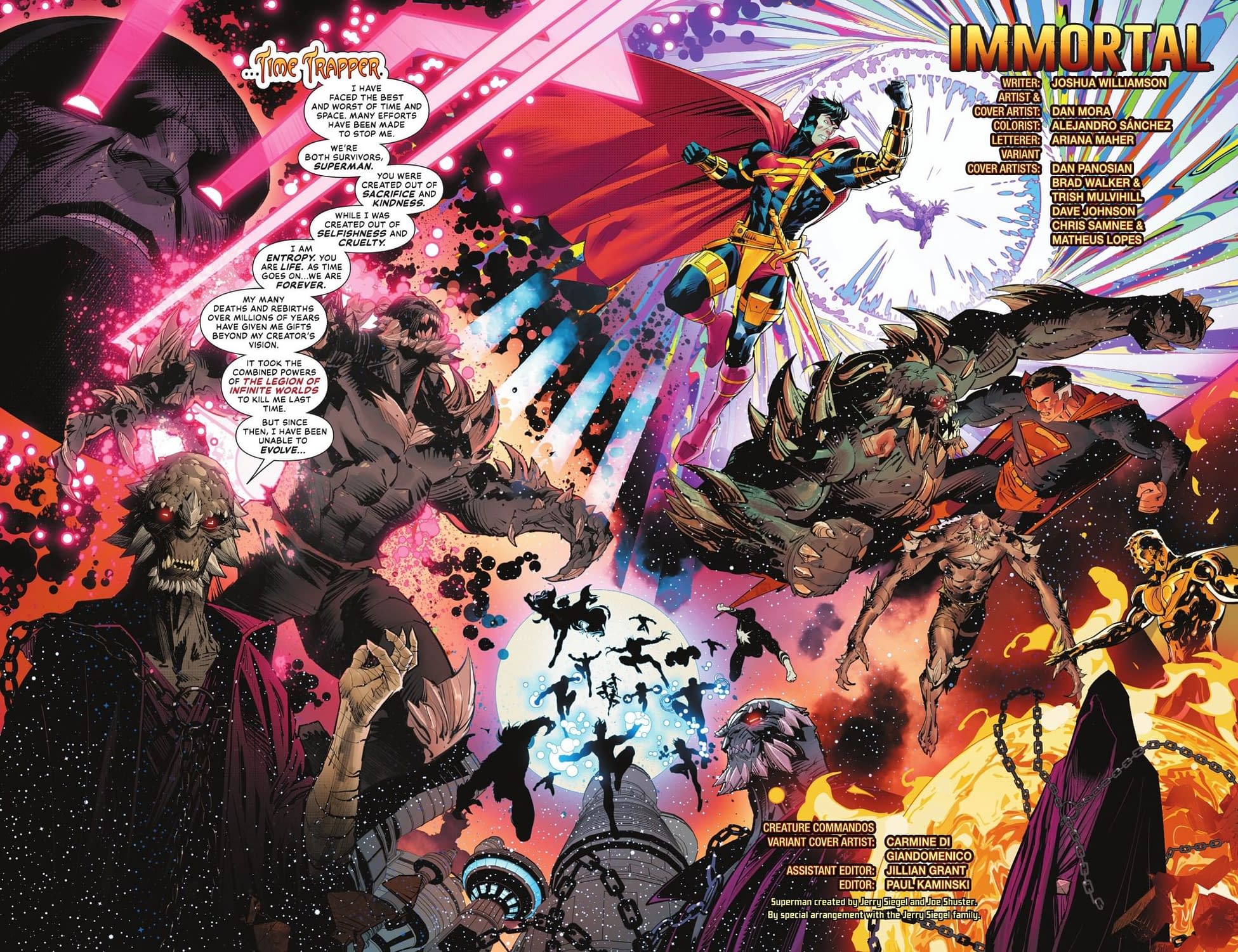 Superman And The Legion, Past, Present And Future (Spoilers)