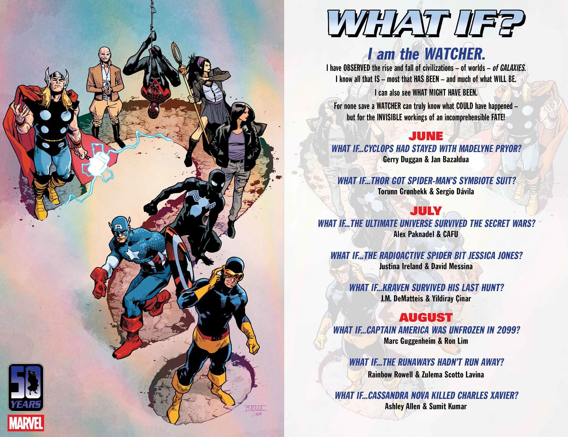 Marvel's What If? August 2026 Solicits With Cassandra Nova's X-Men