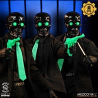 Mezco Toyz Black Skulls One:12 Collective Death Brigade Exclusive