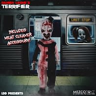 Mezco Toyz Debuts New LDD Terrifier: Art the Clown (Blood