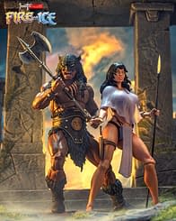 Teegra Returns with New Fire and Ice (V2) Frazetta Girls Figure