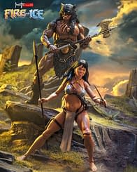Teegra Returns with New Fire and Ice (V2) Frazetta Girls Figure
