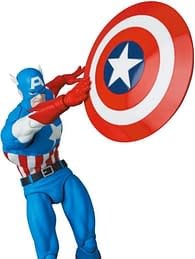 Marvel Comics Captain America Returns with A MAFEX Reissue