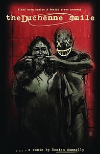 Damian Connelly's The Duchenne Smile in Blood Moon July 2023 Solicits