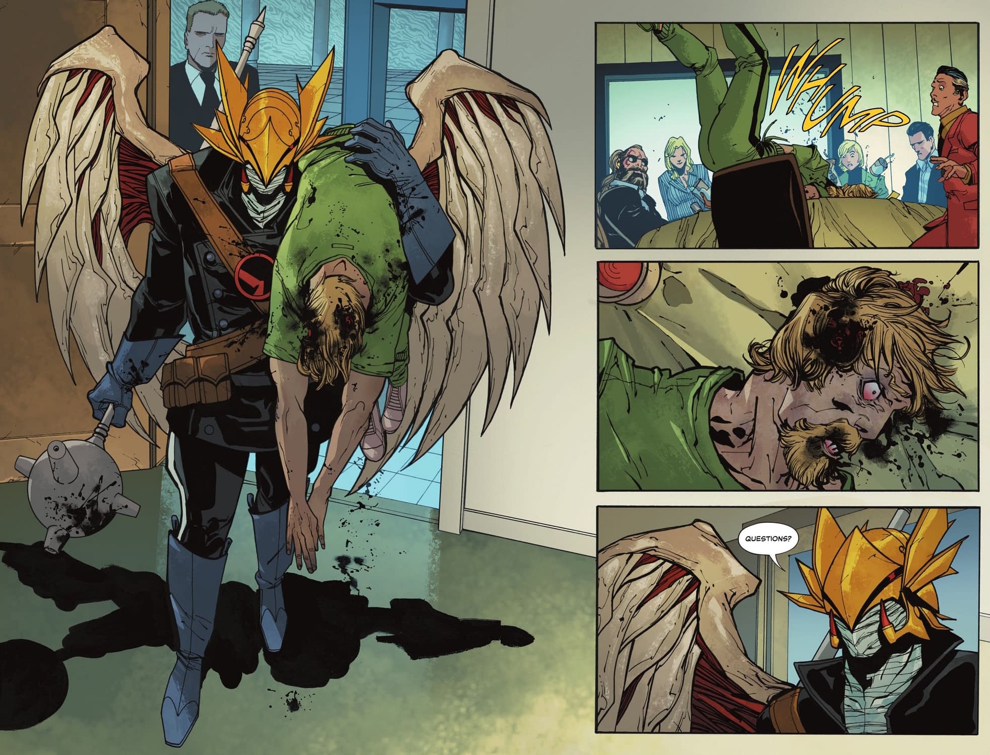 Our Three Page Lettered Preview Of Absolute Green Arrow #1