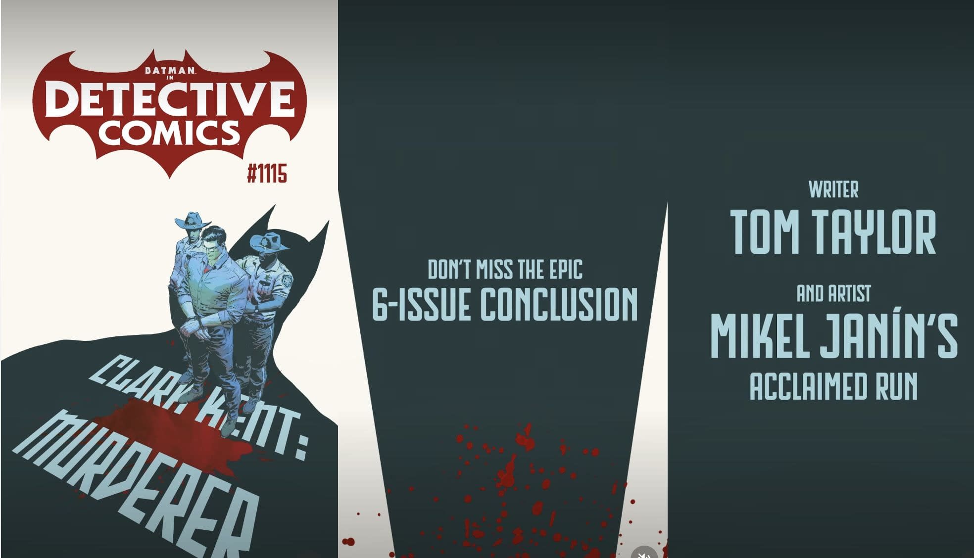 Tom Taylor And Mikel Janín To Leave Detective Comics In 2027
