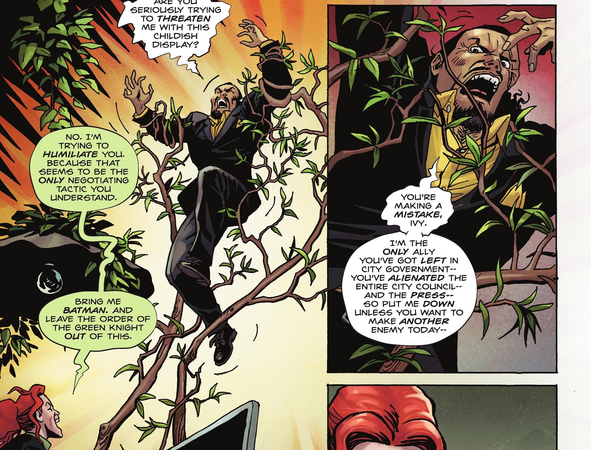 Poison Ivy Vs Vandal Savage Ahead Of Bad Seeds