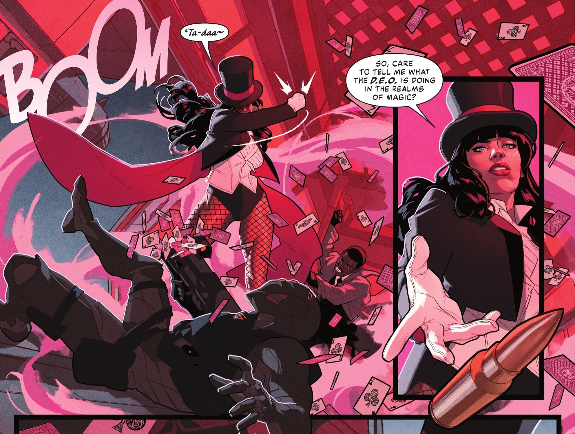 A Bullet With Zatanna's Name On It, Backwards (DC Next Level Spoilers)