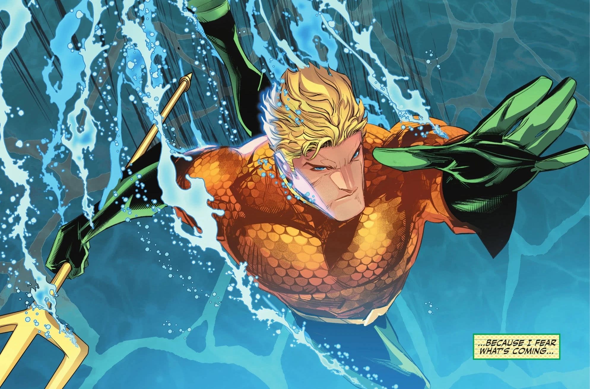 The Red, The Blue And The Green in Emperor Aquaman #21 (Spoilers)