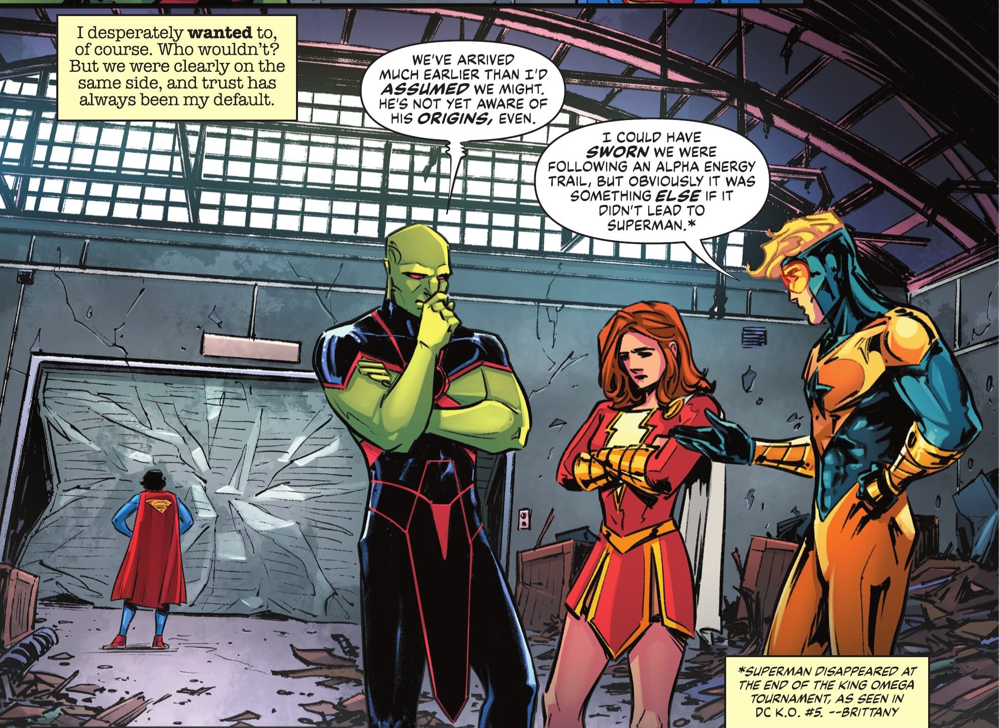 Aquaman, Superboy, Supergirl & Firestorm In The Wake Of KO (Spoilers)