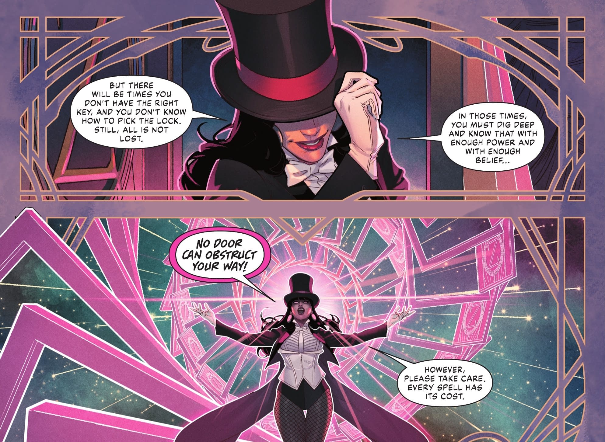 Zatanna #2 by Jamal Campbell