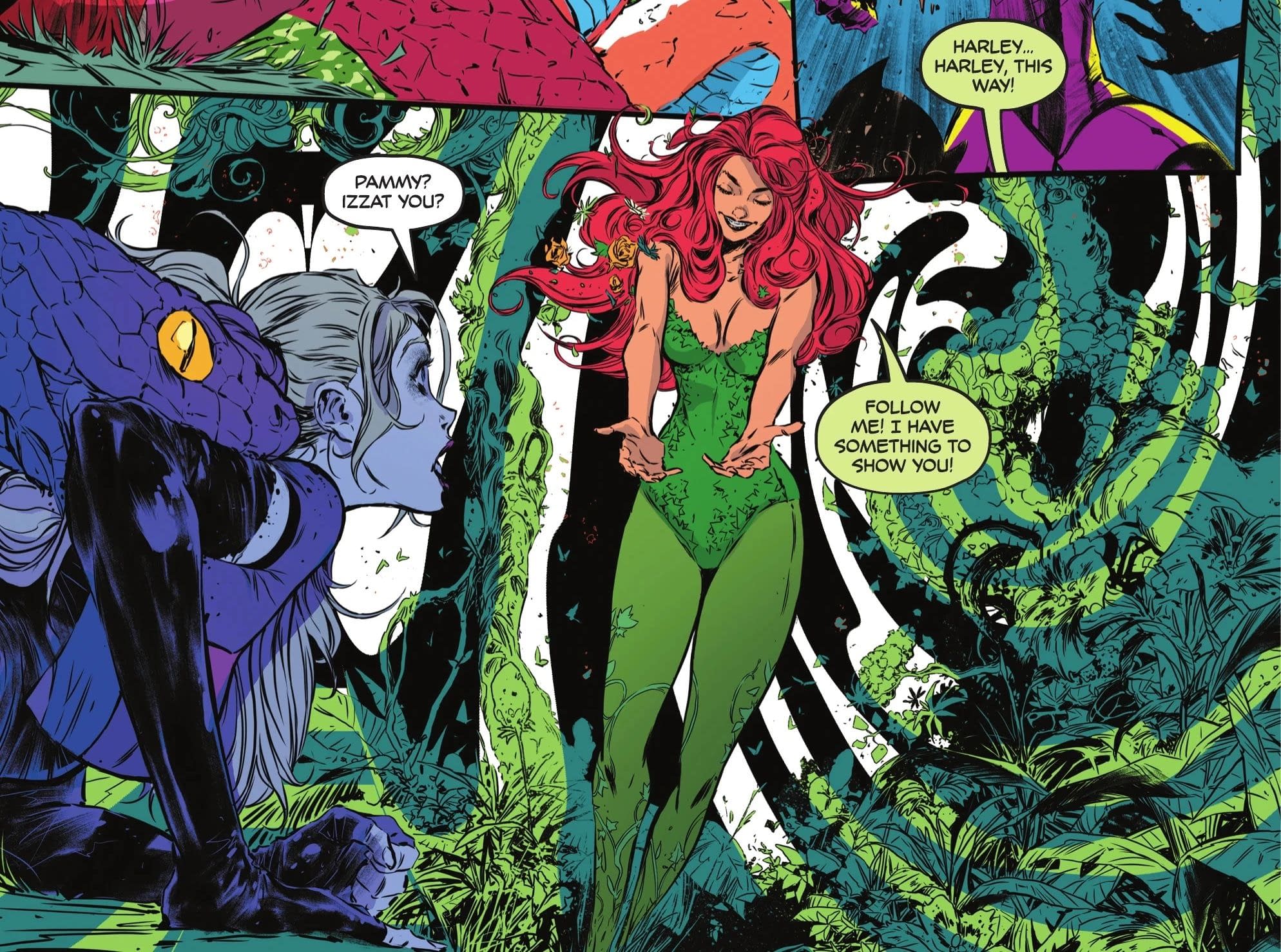 Bad Seeds: Vandal Savage, Croc, Poison Ivy & Harley Quinn (Spoilers)