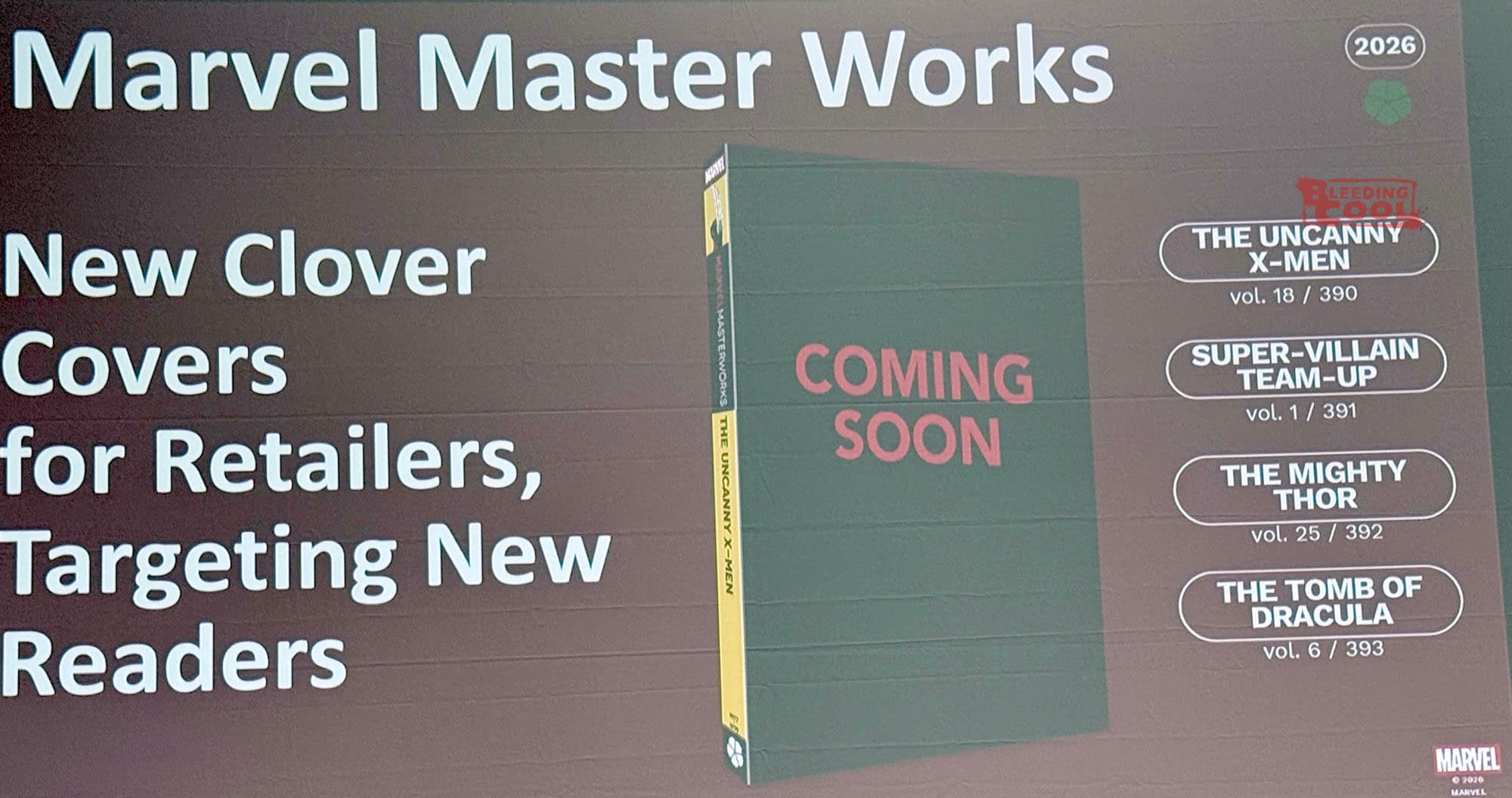 The First New Marvel Masterworks Books From Clover Press