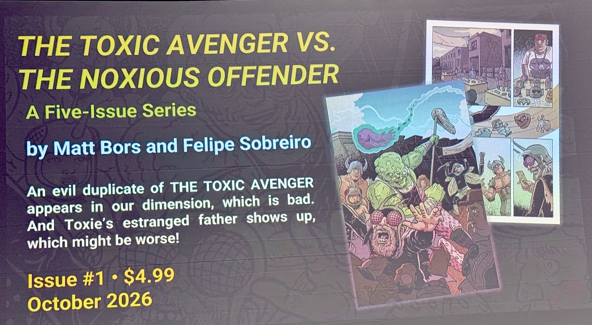 Toxic Avenger Ahoy Comics